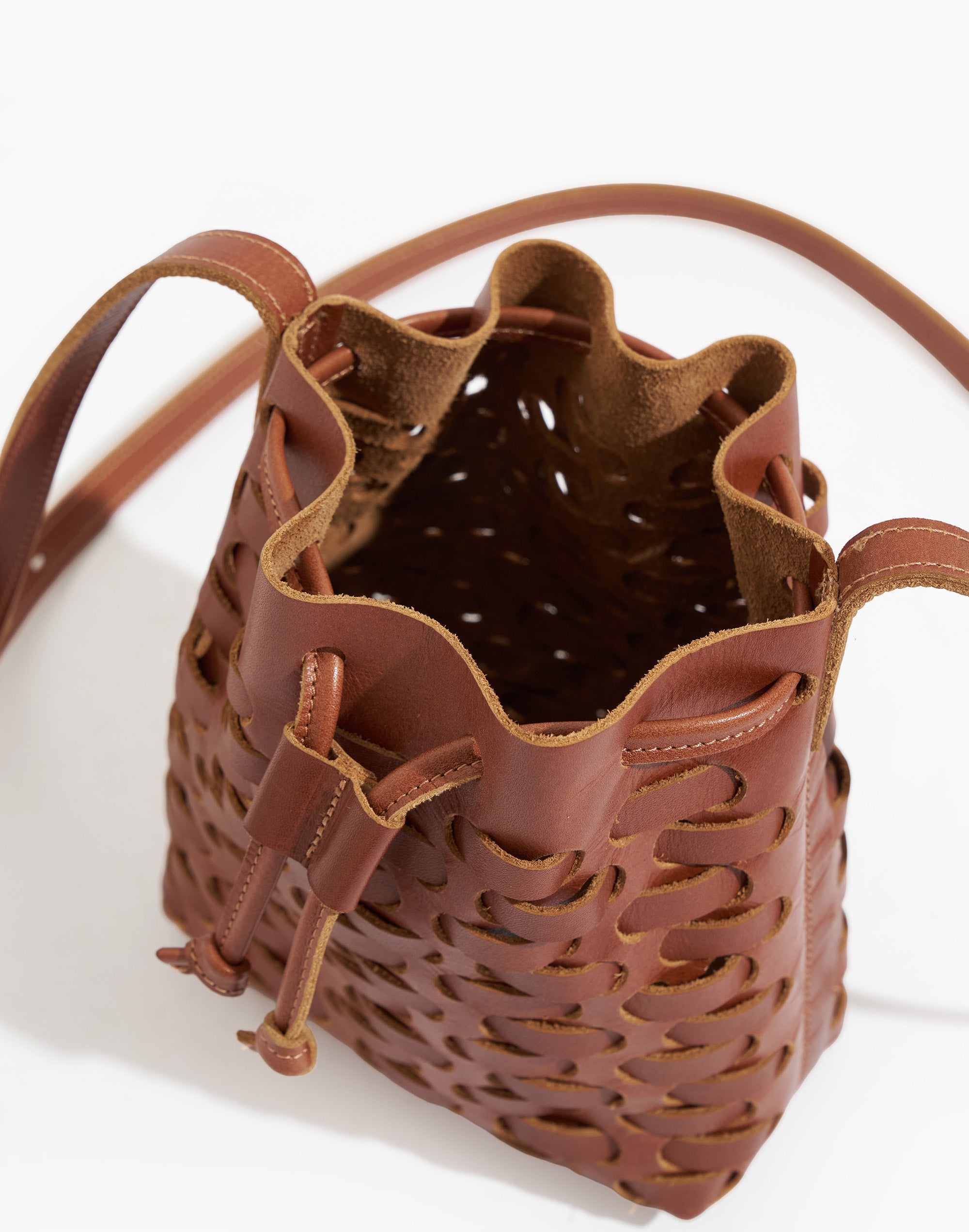 Woven Bucket Bag – Nimesba