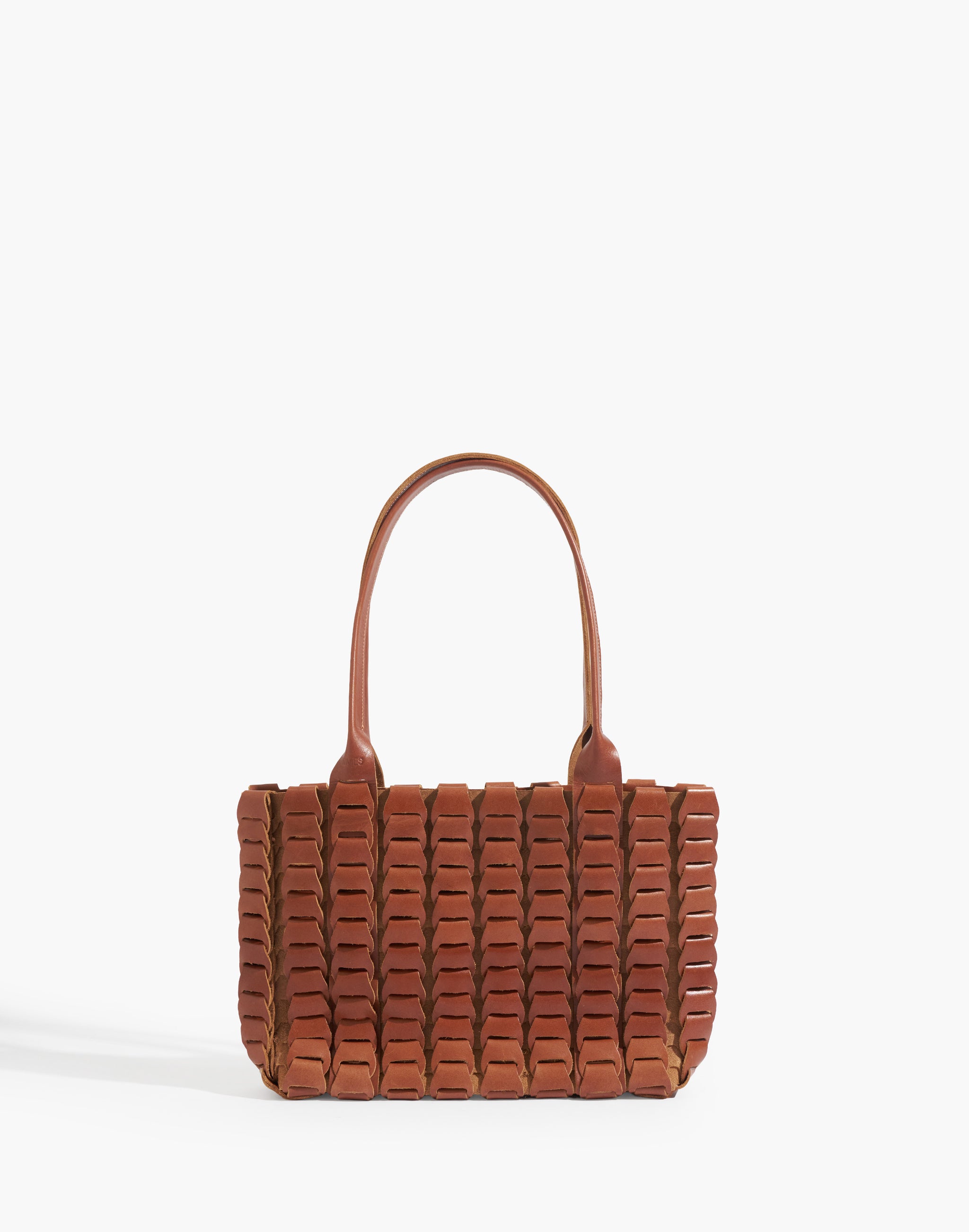 room306★Leather Handle Basket Bag Luxury Wicker Summer Straw Bag With Leather Handles, Rectangular