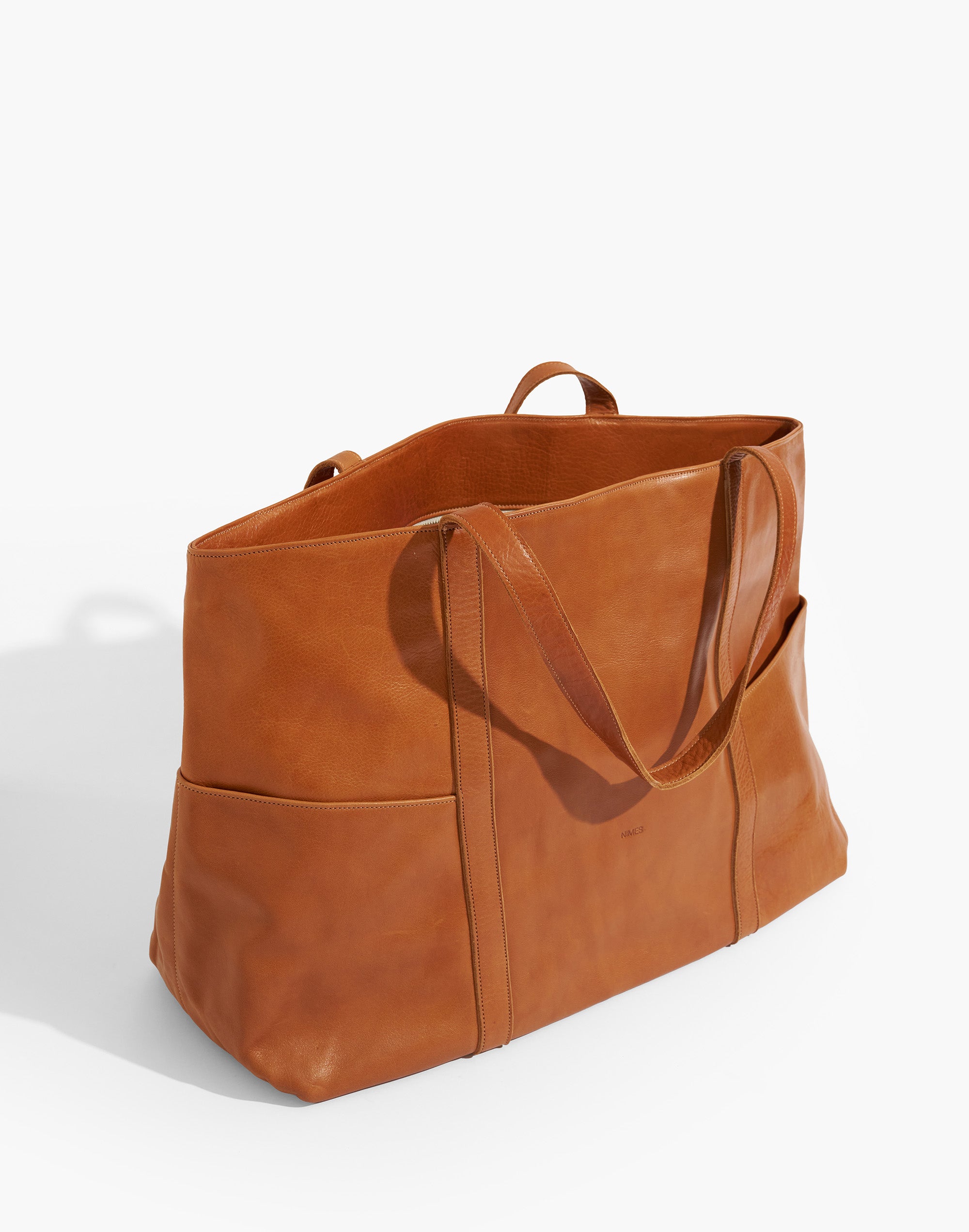 Leather Beach Bag – Nimesba