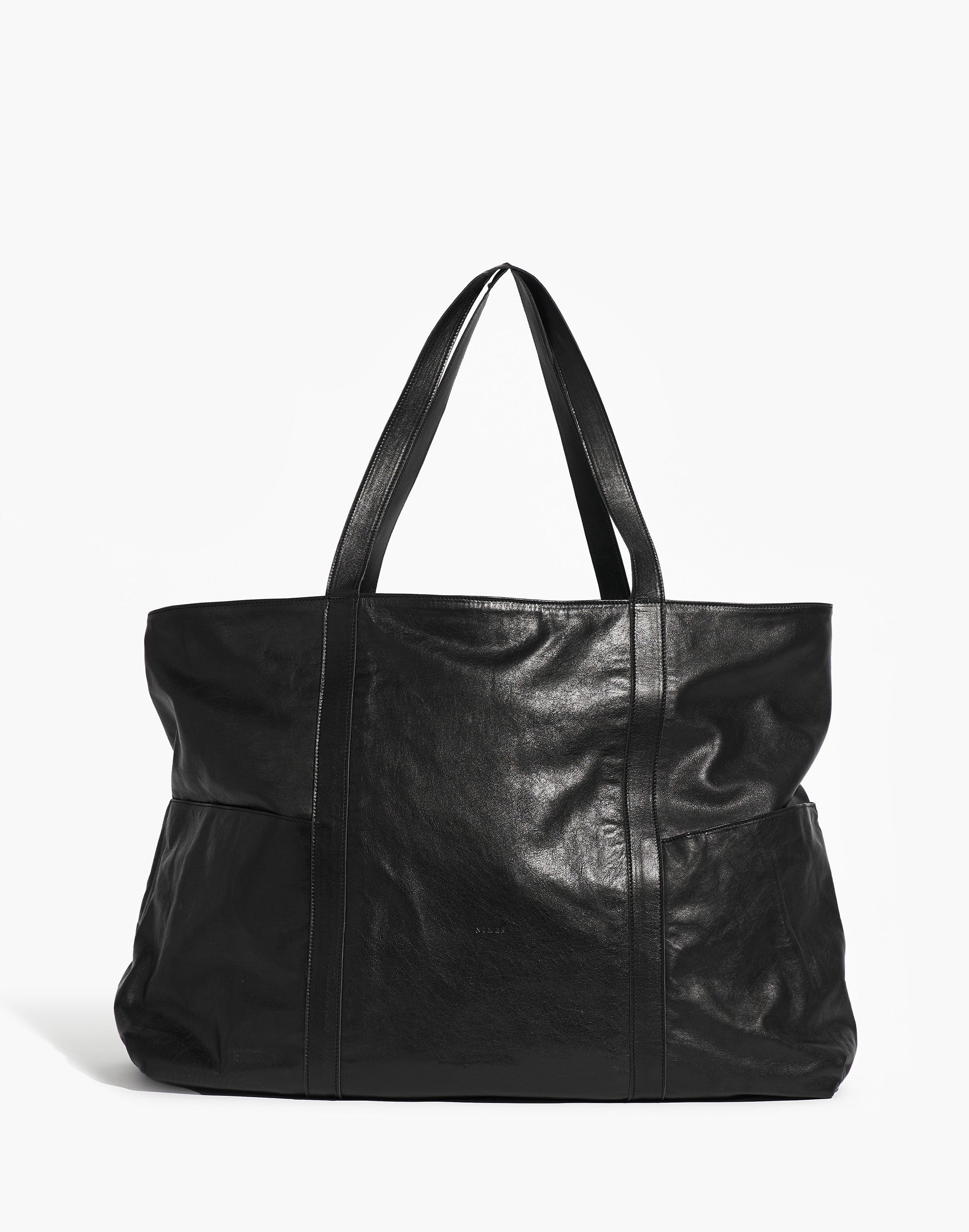 Leather Beach Bag – Nimesba