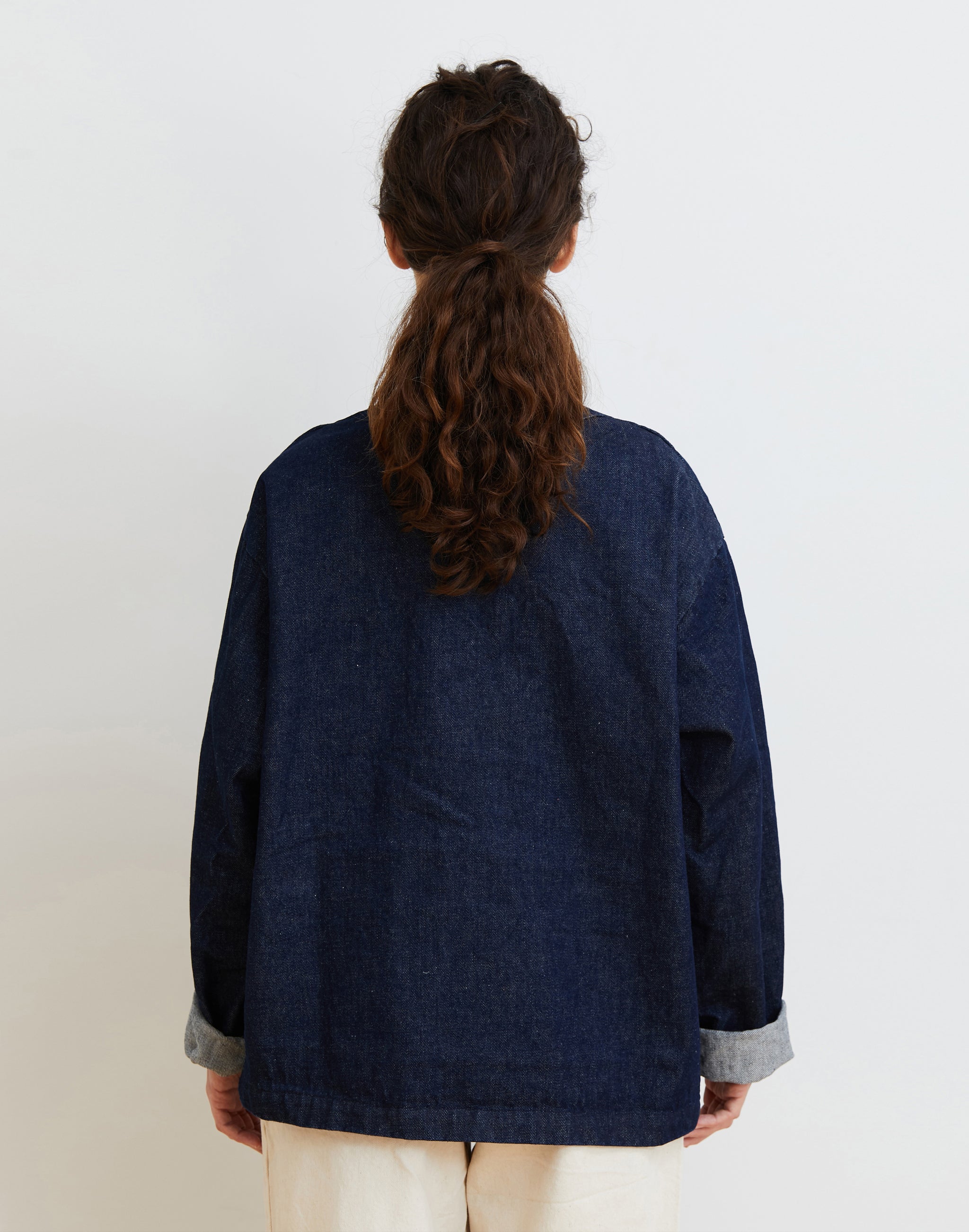 Cardigan Jacket — Raw Denim – Nimesba